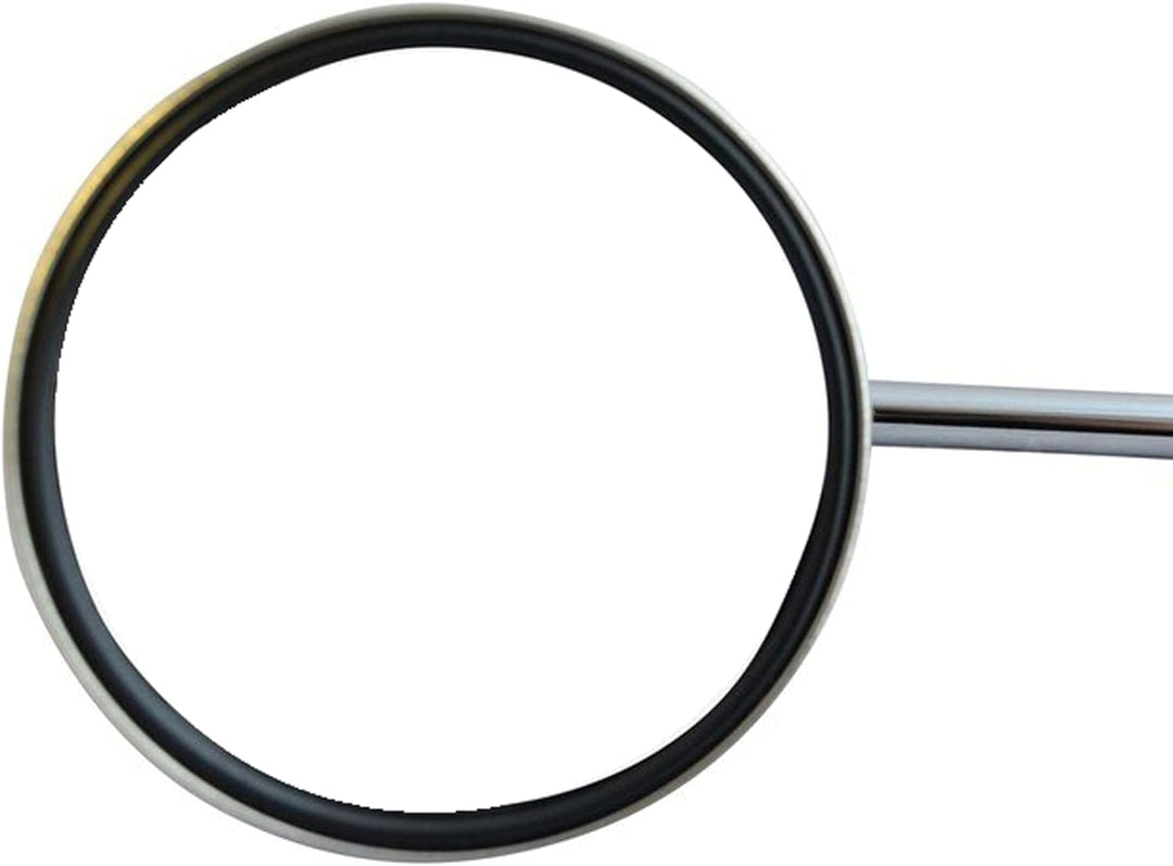 Scooter-Spiegel, Chrom, rund, universelle Passform, 8 mm Rechtsgewinde