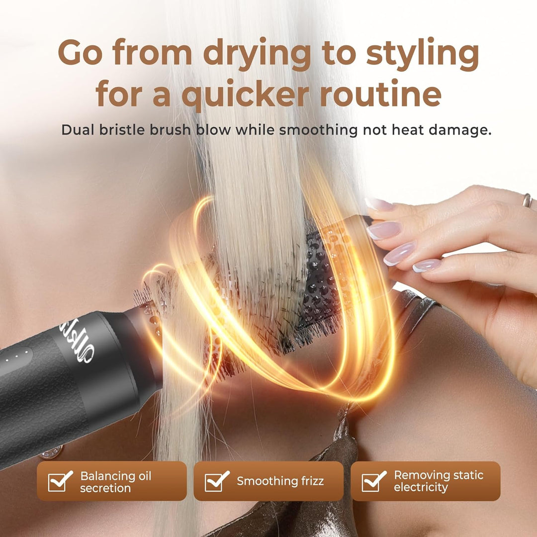 UKLISS Airstyler 7-in-1 Pro, Hair Dryer & Haarstyler mit Lockenstab Automatisch, Föhnbürste, Diffuso
