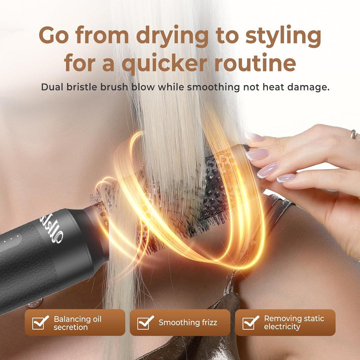 UKLISS Airstyler 7-in-1 Pro, Hair Dryer & Haarstyler mit Lockenstab Automatisch, Föhnbürste, Diffuso
