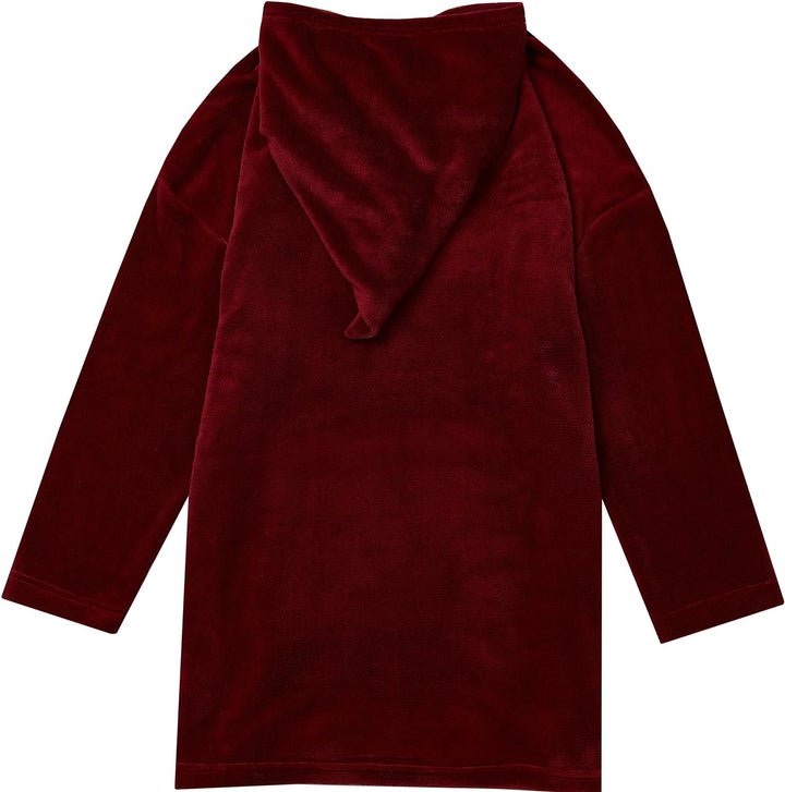 LEGO Harry Potter Kinder Übergrosser Fleece-Lounge-Kapuzenpullover Rot Einheitsgrösse