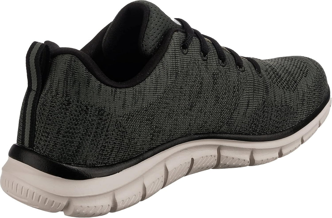 Skechers Herren 232298 BBK Sneaker 41 EU Olive Knit Black Trim, 41 EU Olive Knit Black Trim