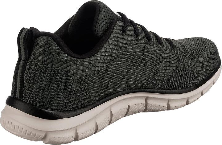 Skechers Herren 232298 BBK Sneaker 41 EU Olive Knit Black Trim, 41 EU Olive Knit Black Trim