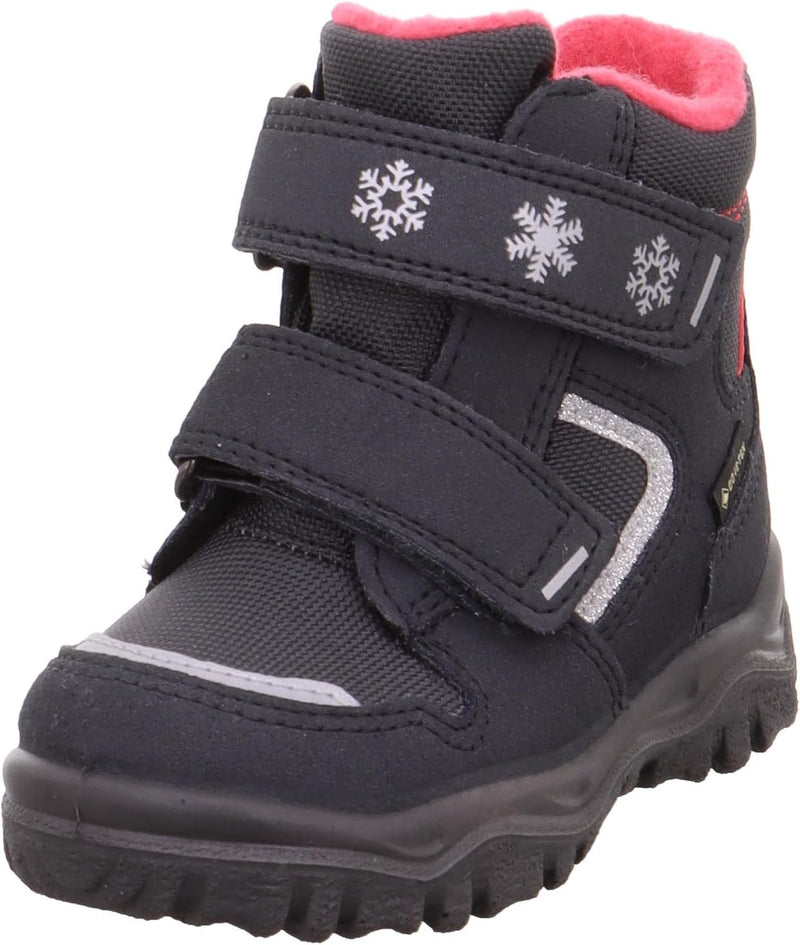 Superfit Baby-Mädchen HUSKY1 warm gefütterte Gore-Tex Schneestiefel, GRAU/PINK 2020, 19 EU