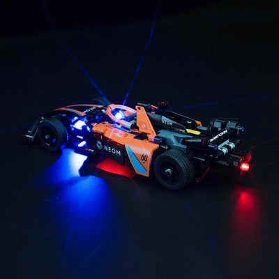 Led Licht Set für Lego Technic NEOM McLaren Formula E Race Car (Kein Lego), Dekorationsbeleuchtungss