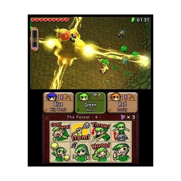The Legend of Zelda Tri Force Heroes (Nintendo 3DS)