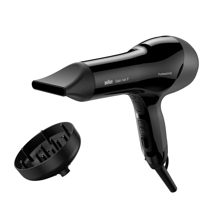 Braun Satin Hair 7 SensoDryer Haartrockner, professioneller Föhn mit Thermosensor, IonTec und Diffus
