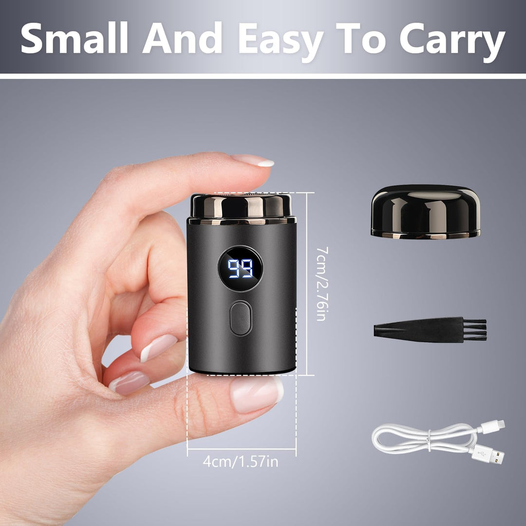 BSOON Tragbarer Elektrischer Mini-Rasierer, Sopami Mini Electric Shaver, Washable Electric Razor, US