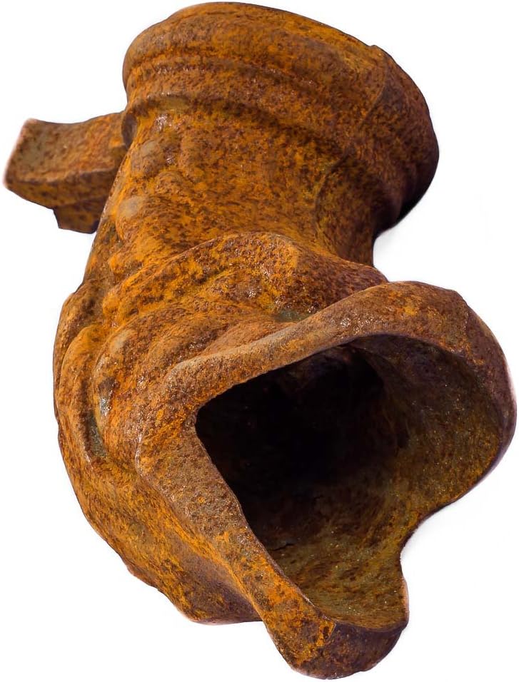 aubaho Brunnen Wasserspeier Drache Brunnenauslauf Eisen Antik-Stil