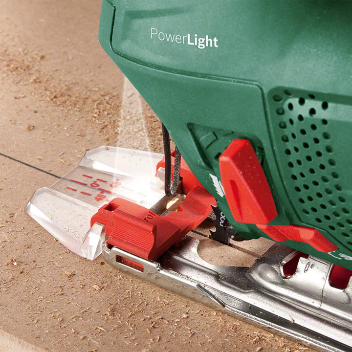 Bosch Home and Garden Stichsäge PST 900 PEL, Grau (620W, Hubzahl bei Leerlauf 500 bis 3100 U/min, in