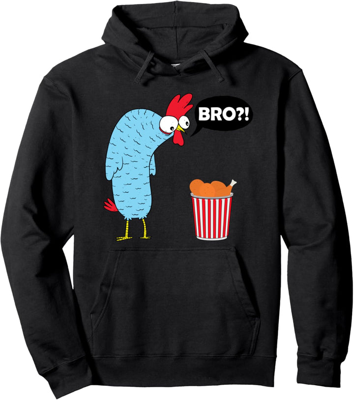 Huhn Bro? Lustiges Hühner Bauernhof Landwirt Pullover Hoodie