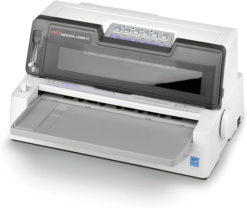 OKI ML6300FB-SC 24-Pin-Nadeldrucker (Flachbett, automatische Papierausrichtung)