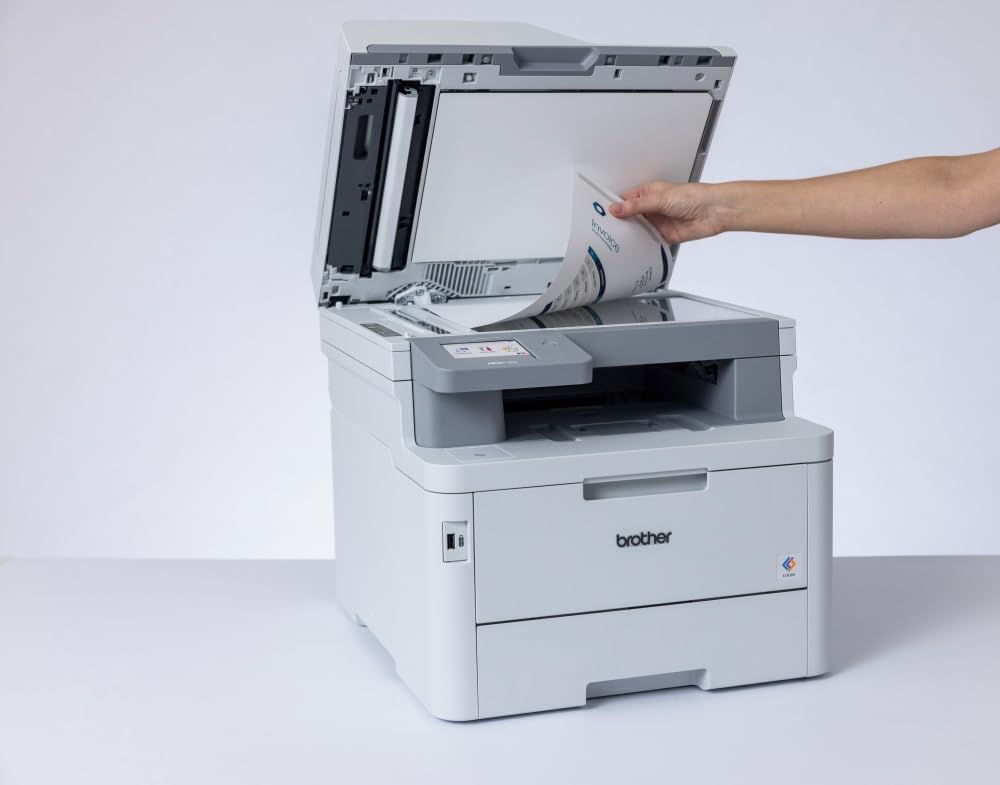 Brother MFC-L8390CDW Professionelles und kompaktes 4-in-1 Farb-LED-Multifunktionsgerät (Drucker, Sca