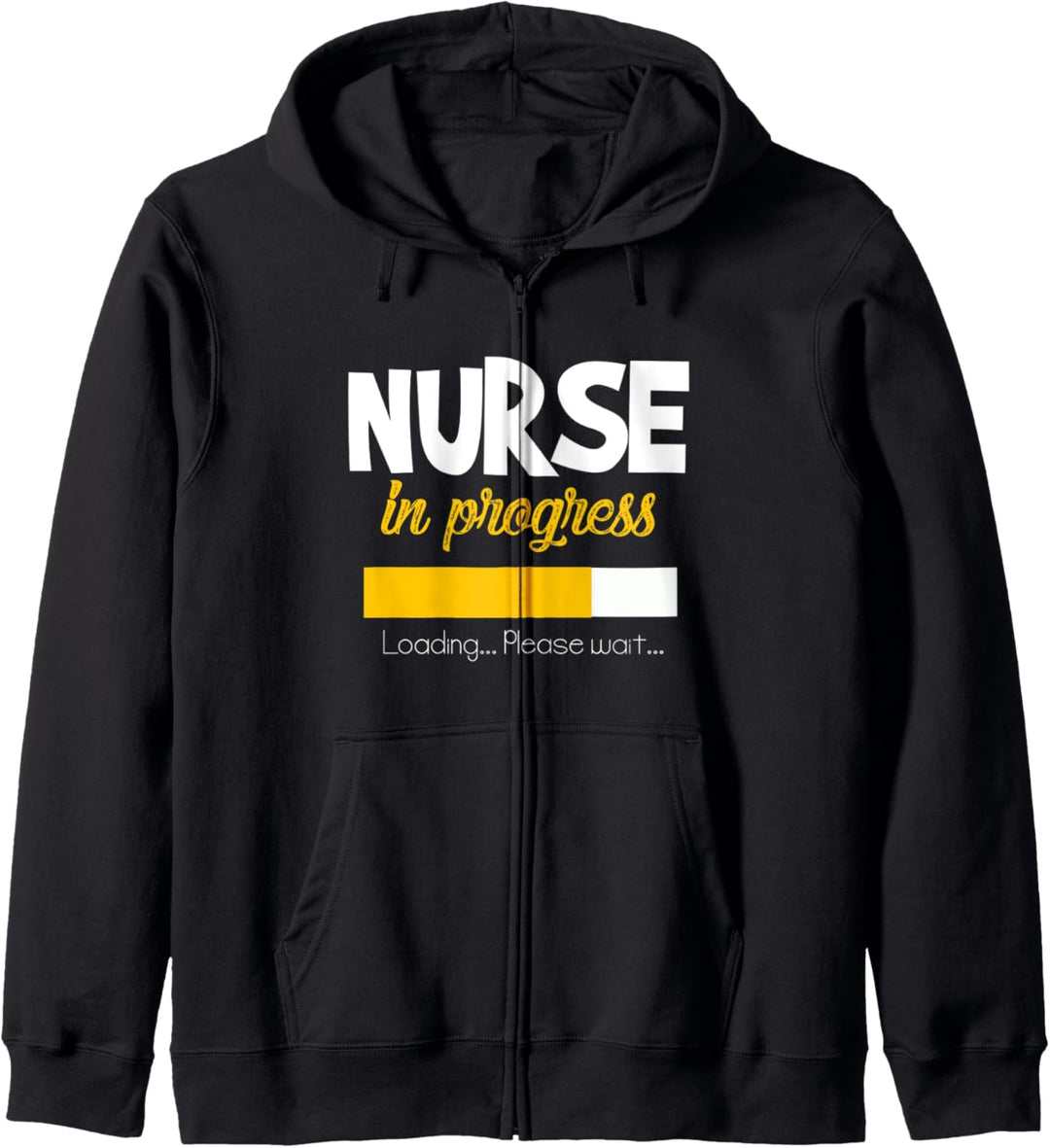 Krankenschwester in Progress Funny Nursing Student School Kapuzenjacke