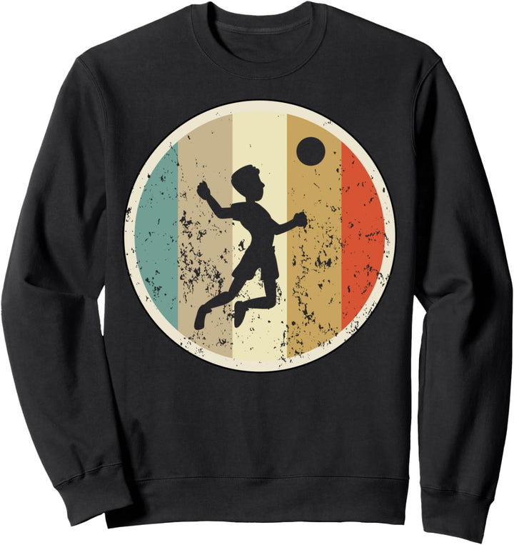 Faustball Spieler Faustballspieler Retro Vintage Grunge Sweatshirt