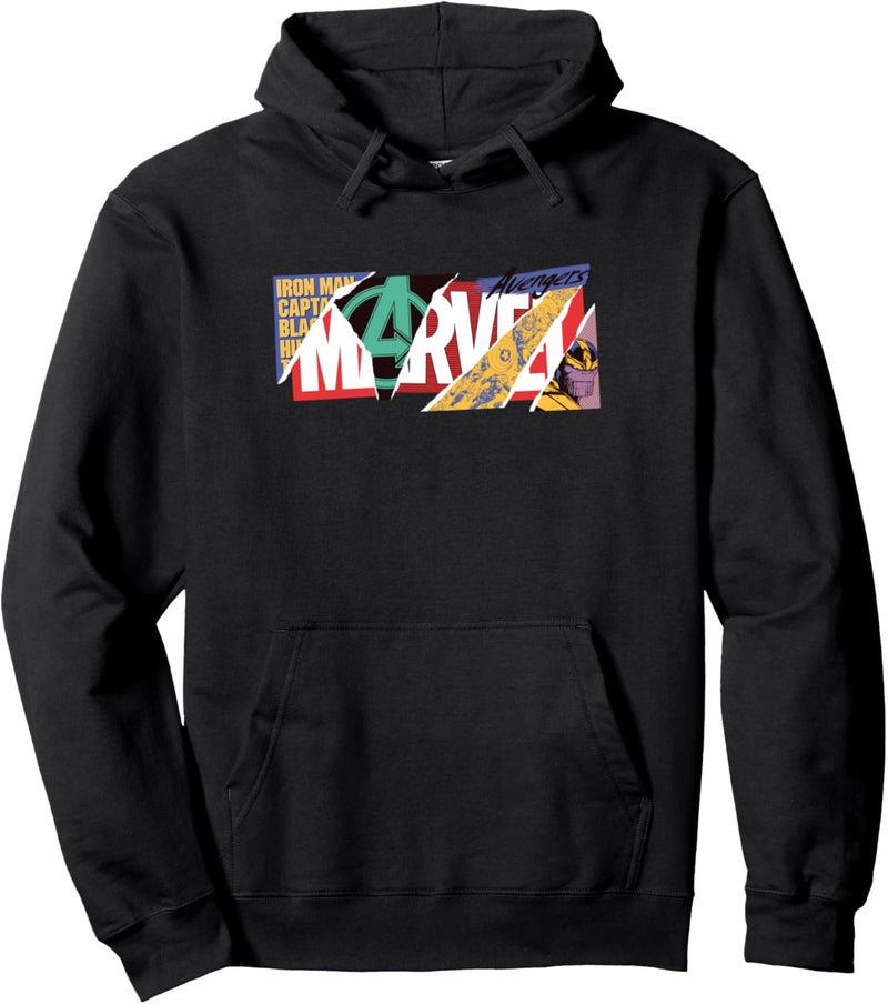 Marvel Scrapbook Logo Pullover Hoodie