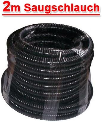 Ansaug-Set 1 mit 2m Saug-/Druckschlauch, Schwimmerkugel, Schlauchtülle und Rückschlagventil aus Mess