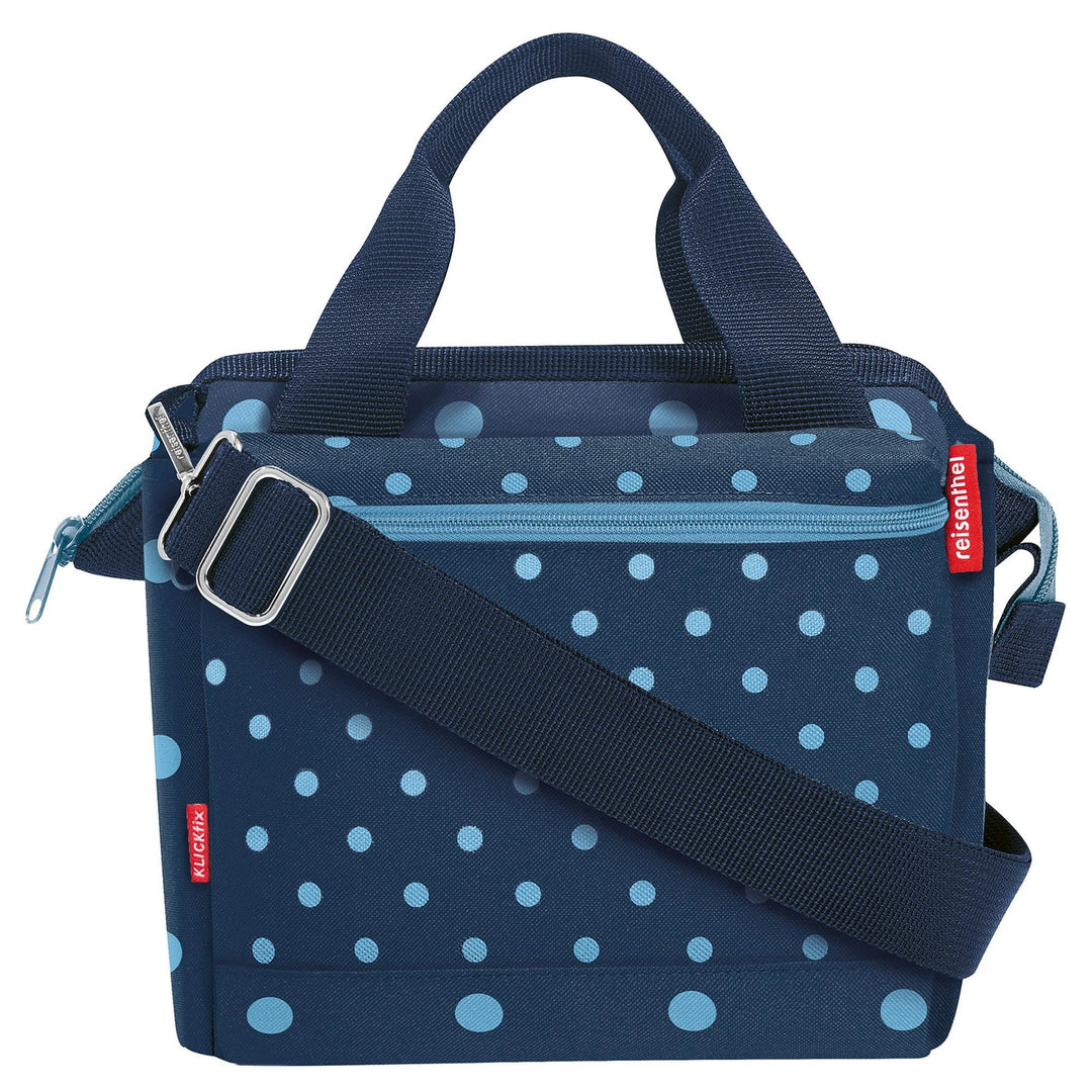 Asista Teile fürs Rad Unisex – Erwachsene KLICKfix Roomy Lenkertasche, Blau, 24x22x13cm