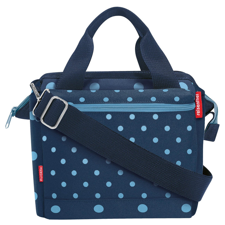 Asista Teile fürs Rad Unisex – Erwachsene KLICKfix Roomy Lenkertasche, Blau, 24x22x13cm