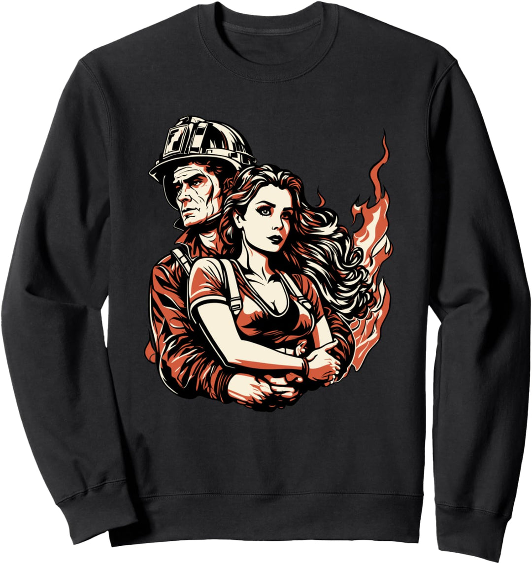 Feuerwehrmann Gattin - Brand Frau Eines Feuerwehrmannes Sweatshirt