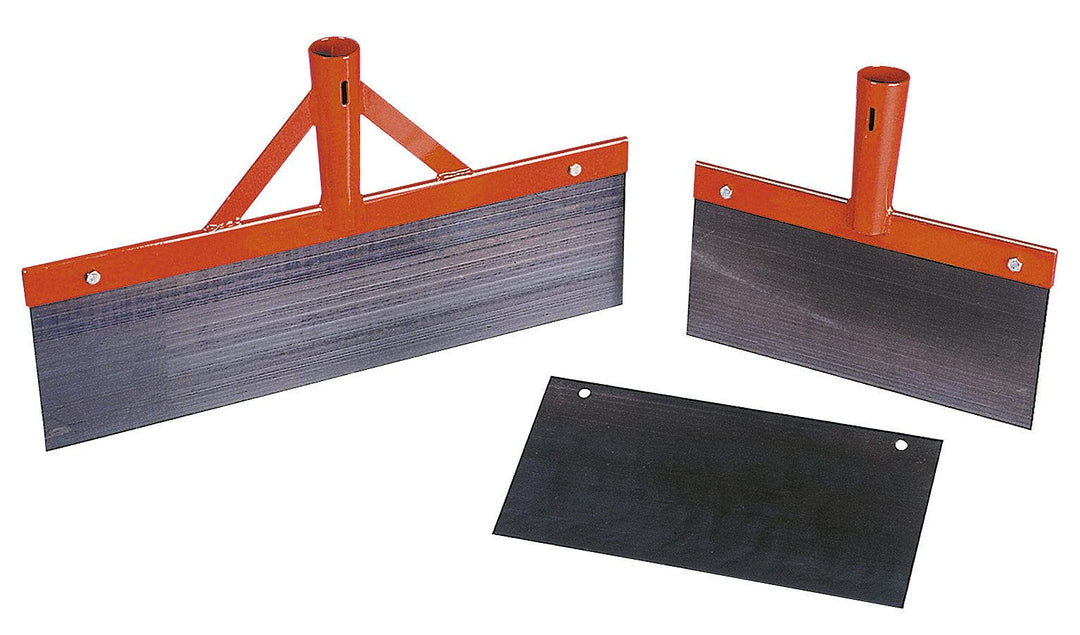 Kerbl Stossscharre 30 cm (Eisstösser Metall, Federstahl 1 mm, Schaber ohne Stiel, Betonscharre) Stos