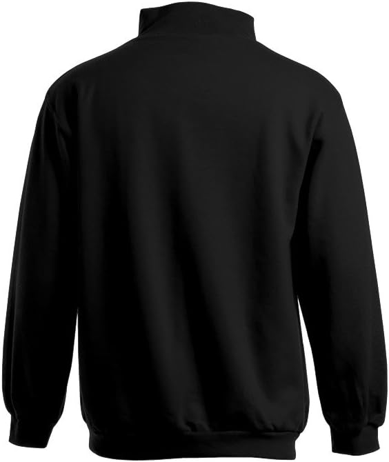 Troyer Sweatshirt Herren, Schwarz, XL