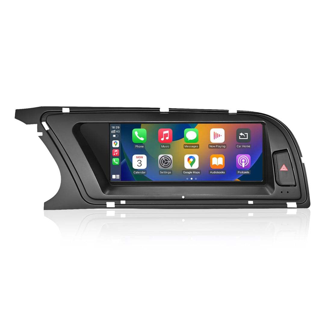 Road Top 8,9 Zoll Autoradio Drahtlos CarPlay Touchscreen für Audi A4 2009-2015 Jahr mit 2GMMI, Autor