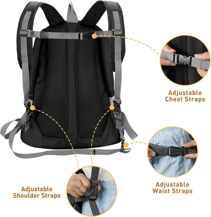 Hundetrage-Rucksack, Welpentragetasche mit Entrinnen-sicherem Reissverschluss, Atmungsaktiver Hundet