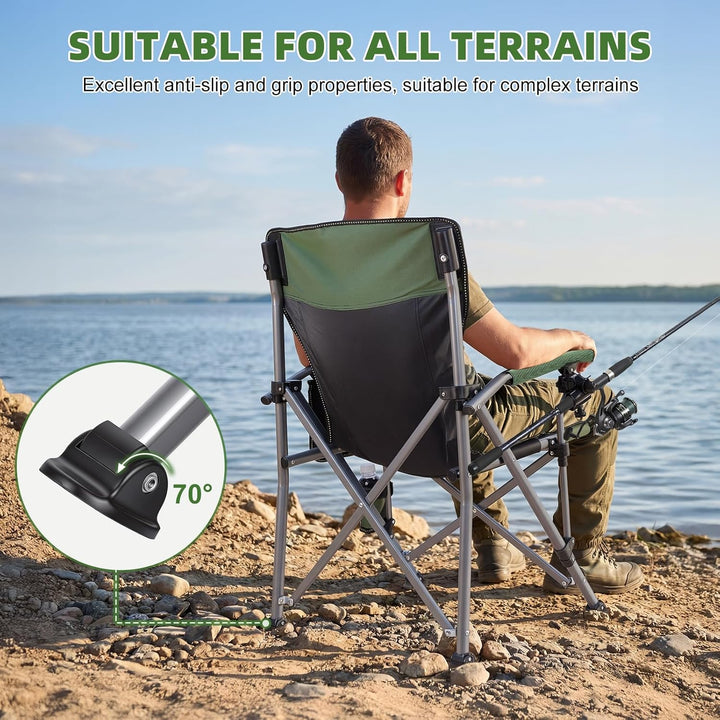 Klappbarer Campingtisch und Stuhl-Set, tragbarer Outdoor-Tisch für 4 Personen mit 4 Stühlen für Pick