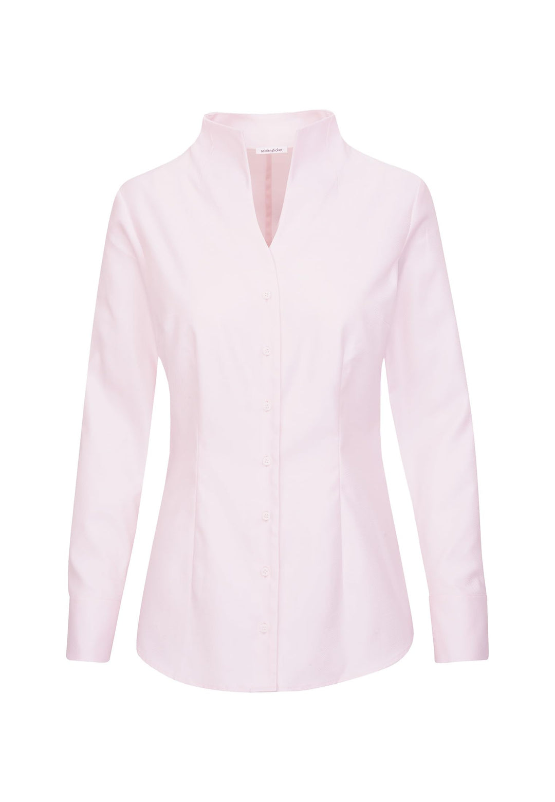 Seidensticker Damen Bluse - City Bluse - Bügelleicht - Kelchkragenbluse - Slim Fit - Langarm - 100%