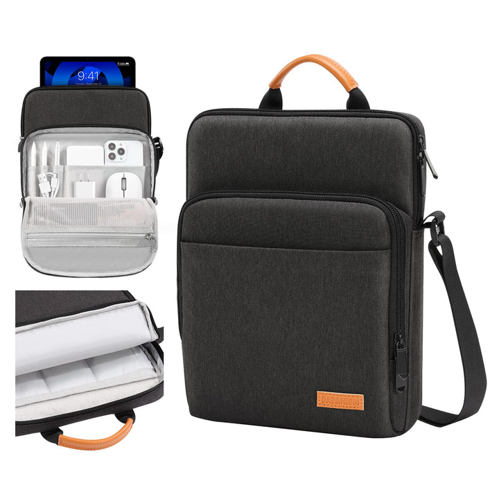 Dadanism 9-11 Zoll Tablet Tasche Hülle, Schultertasche für iPad 9./8./7. Gen 10,2, iPad Air 5/4 10,9