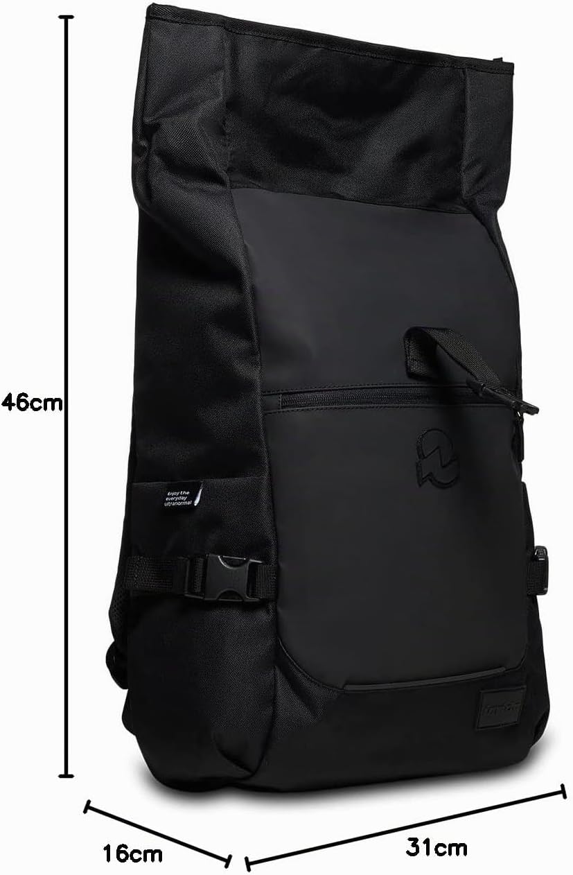 INVICTA ACT FOLD Rucksack aus nachhaltigem Stoff, Praktisch &amp; Unisex Leicht, kompakt, mit Laptopfach
