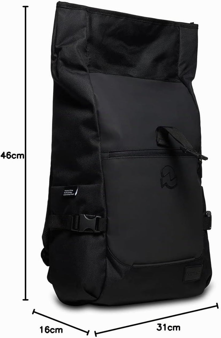 INVICTA ACT FOLD Rucksack aus nachhaltigem Stoff, Praktisch &amp; Unisex Leicht, kompakt, mit Laptopfach