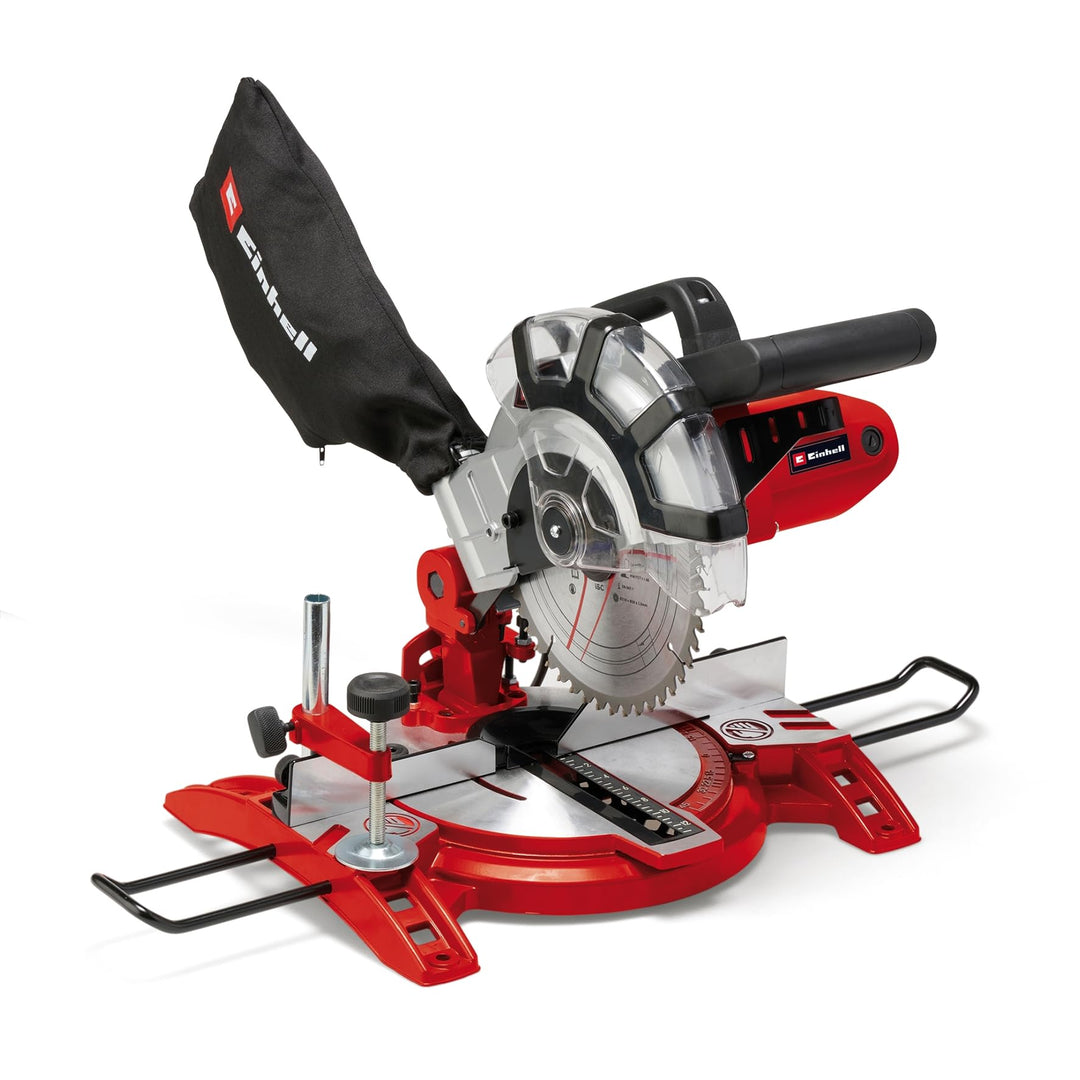 Einhell Kapp-Gehrungssäge TC-MS 2112 (max. 1.600 W, 5.000 min-1, hochwertiges HM-bestücktes Sägeblat