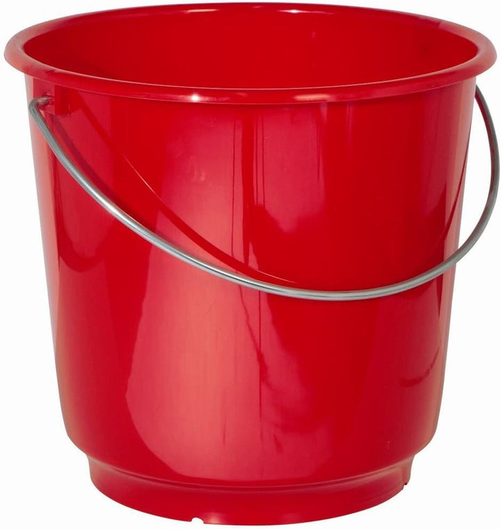 Lockweiler Haushalteimer, 20 L, Kunststoff, Rot, 36 x 36 x 33 cm