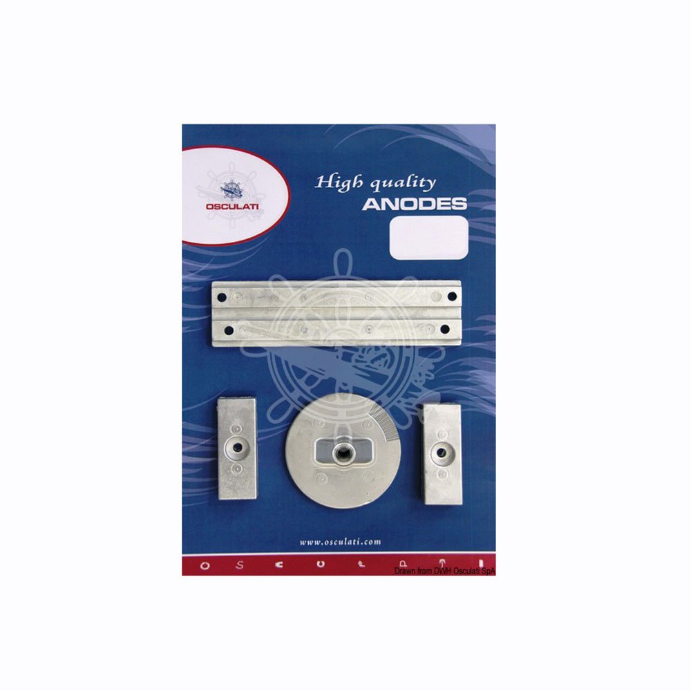 Osculati Anoden-Set f. Mercury 75>115 EFI Zink