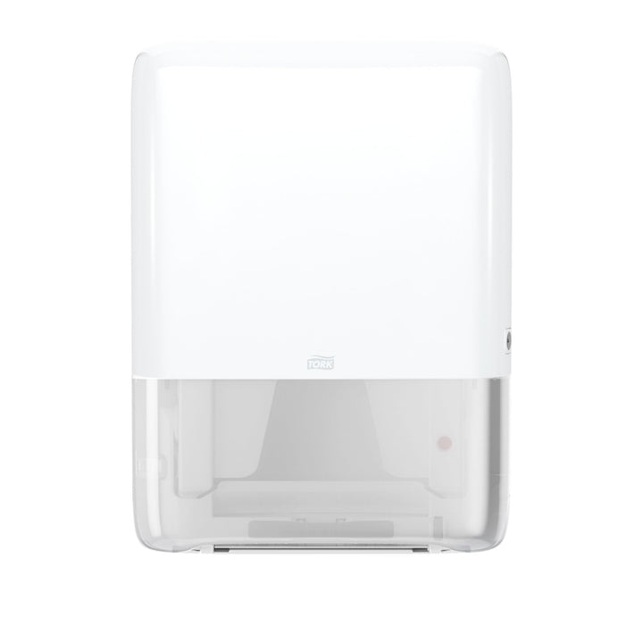 Tork PeakServe Mini-Spender für Endlos Papierhandtücher in Weiss H5 Hohe Kapazität Elevation-Design