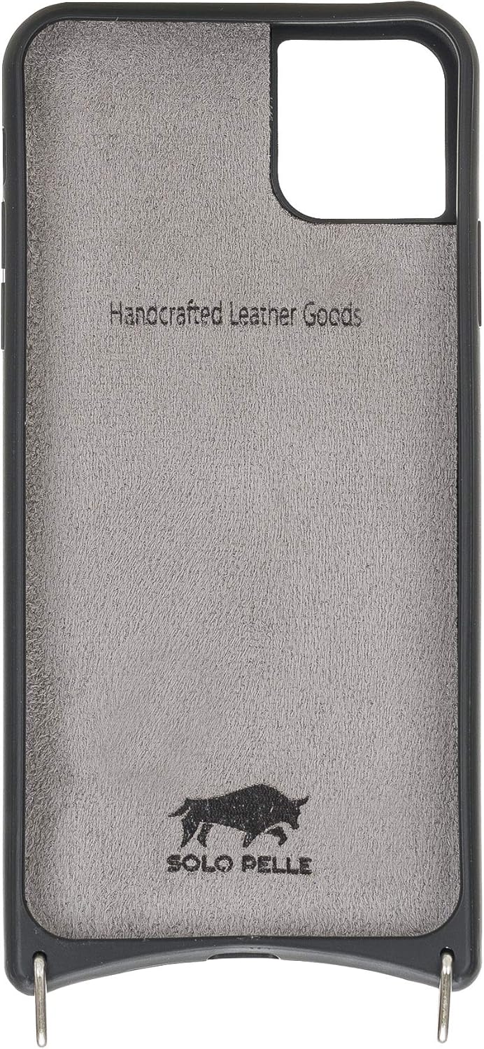 Solo Pelle Lederhülle für das iPhone 11 Pro (Max) 6.5 Zoll Stanford Case Leder Hülle Ledertasche Bac