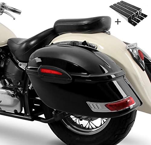 Craftride Seitenkoffer DW je 33l mit Haltesatz für Honda CA 125 Rebel