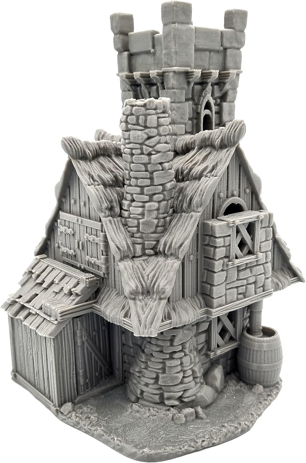 QP3D – Hemlock Cottage House – Fantasy Terrain Landschaft für Tischplatte & RPG 28–32 mm Miniaturen