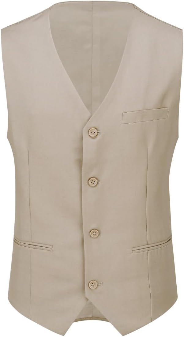 Anzug Herren Slim Fit 3 Teilig Anzüge Herrenanzug Sakko für Hochzeit Business M Griege, M Griege