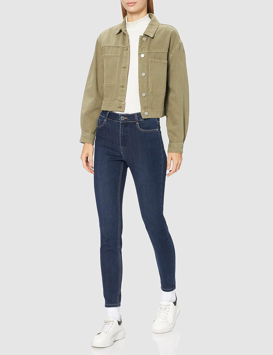 Morgan Damen Hose 34 Jeans Roh, 34 Jeans Roh