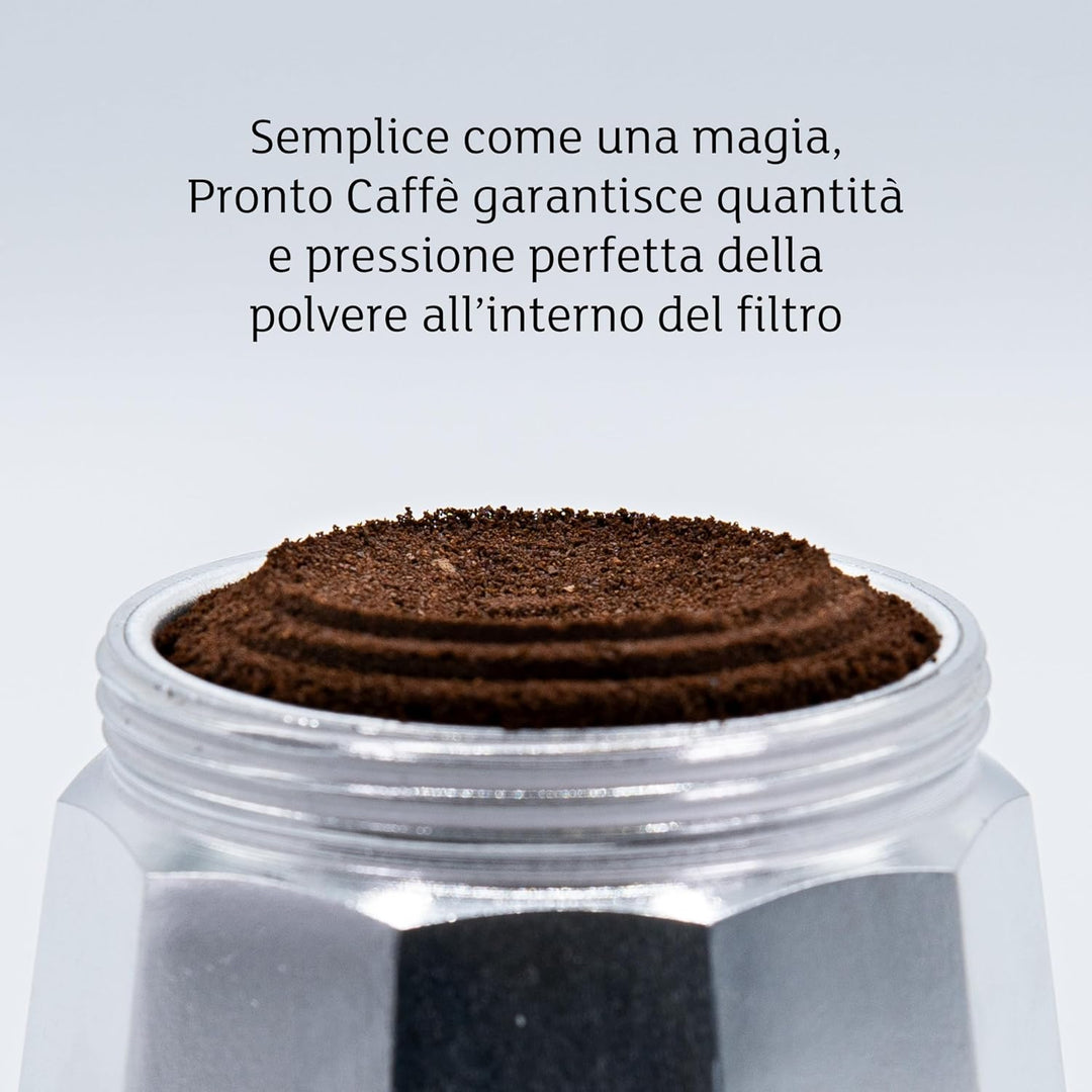 Lavatelli Prontocaffè, Kaffeedose, Kaffeedosierer und behälter, zur Aufbewahrung von Kaffee mit Spen