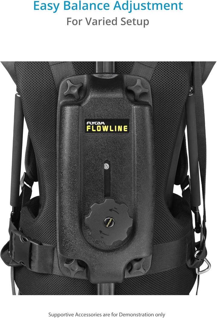 FLYCAM Basic Flowline Body Mount Stützweste mit 180° Drehung für Kamera, Camcorder und 3-Achsen-Gimb