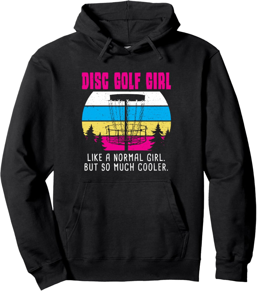 Discgolf: Disc Golf Girl - Hobbys Sprüche Pullover Hoodie