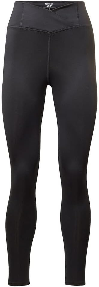 Reebok Damen Leggings Workout Ready Basic High Rise XL Night Black, XL Night Black