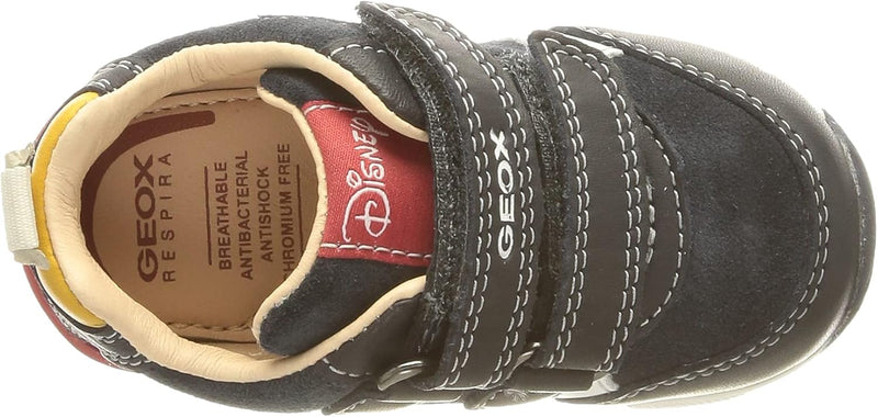 Geox Baby-Jungen B Rishon Boy B Erste Schritte 18 EU Navy White, 18 EU Navy White