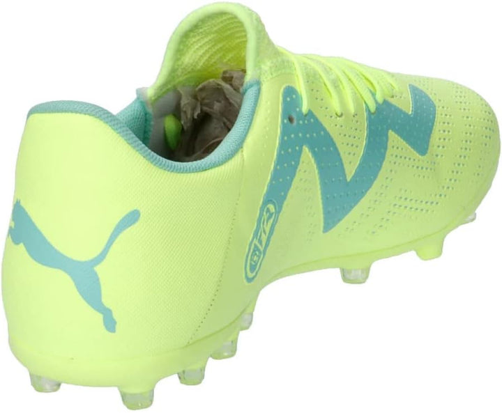 PUMA Herren Future Play Mg Fussballschuh 41 EU Fast Yellow Puma Black Electric Peppermint, 41 EU Fas