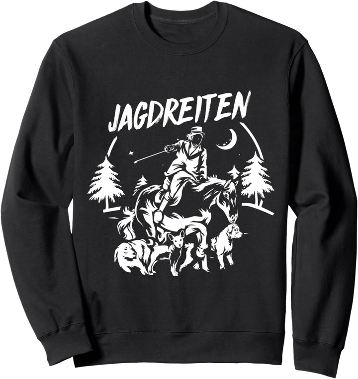 Jagdreiten Schleppjagd Jäger Sweatshirt