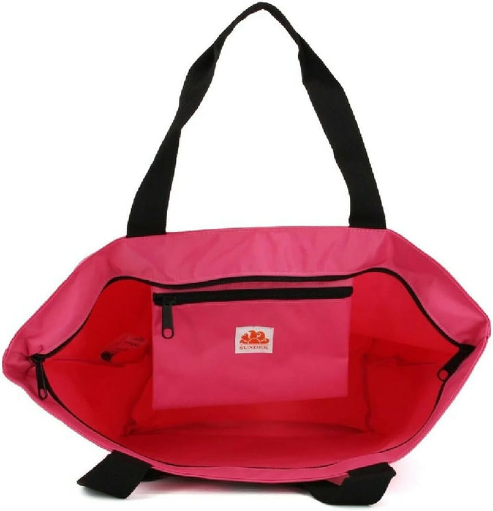 Sundek Borsa Mare AM057ABPV600 MAXI SHOPPING BAG A7000 Fuxia Fuxia/TU A7000 - Pitaya, A7000 - Pitaya