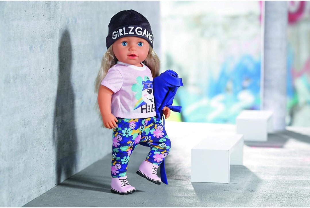 BABY Born Deluxe Kalte Tage Set für 43cm Puppe - Leicht für Kleine Hände, Kreatives Spiel fördert Em